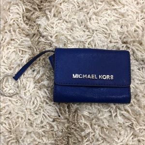 Micheal Kors leather jetset cardcase ID key holder